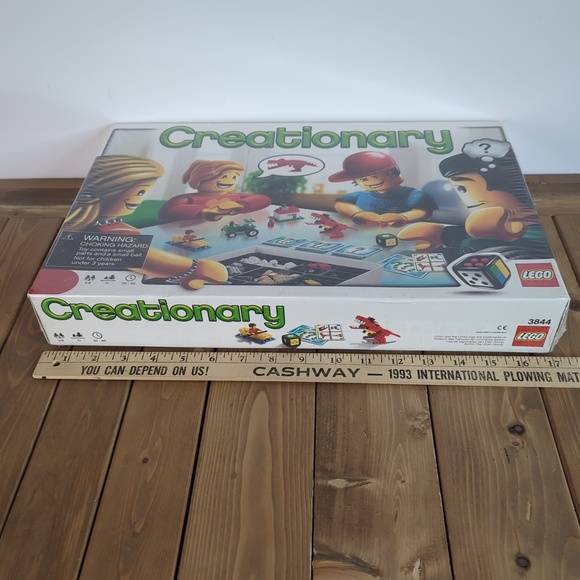 LEGO Creationary Board Game 3844 New Set Retired Sealed - Picture 10 of 12